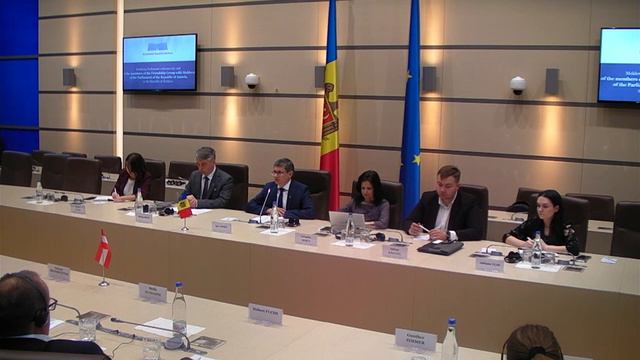 Întrevedere - Igor Grosu, Cu Delegația Grupului De Prietenie Cu Moldova Din Parlamentul Austriei