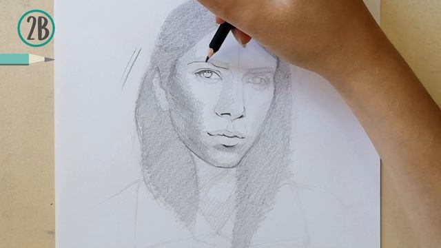 DISEGNA PIÙ VELOCEMENTE CON IL TRATTEGGIO! ? 5 step per imparare questa tecnica | Ritratto a matita смотреть онлайн