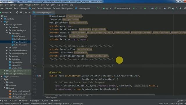 Banner Slider - Part 25 | Ecommerce App (Grocery App) | Android Studio смотреть онлайн