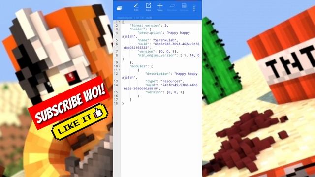 CARA MEMBUAT FILE MANIFEST.JSON DAN SUBPACKS UNTUK PARA PEMBUAT TEXTURE PEMULA | SIMPTUTEXT | PART смотреть онлайн