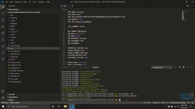 Stella Wong - Personal Portfolio System | Installation Video | GENIT смотреть онлайн