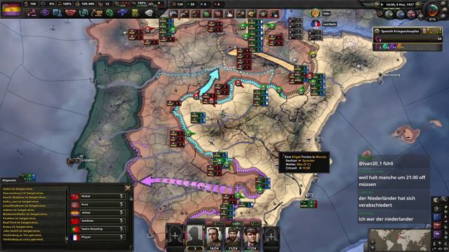 Bürgerkriege in Europa! #3 Hearts of Iron IV (Team-Event) смотреть онлайн