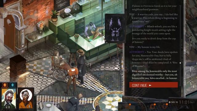 Disco Elysium - Harry Becomes The Honour Cop