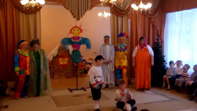 Масленица в отделении дошкольного воспитания №1 смотреть онлайн