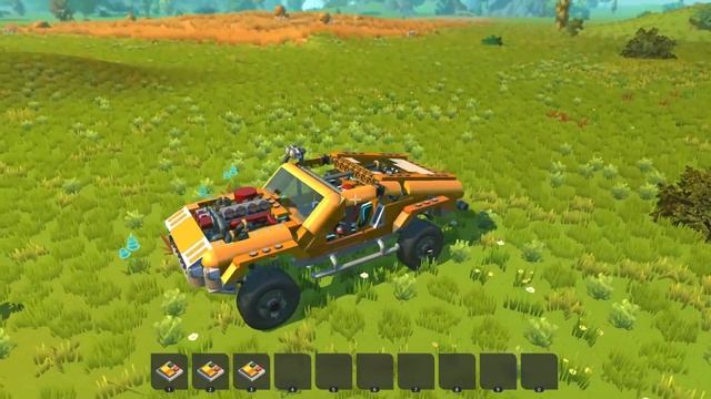 ГИГАНТСКИЙ РОБОТ на 3-их ЧЕЛОВЕК! | ПОДАРКИ в SCRAP MECHANIC смотреть онлайн