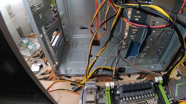 Подключение современной китайской материнской платы . смотреть онлайн