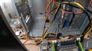 Подключение современной китайской материнской платы .