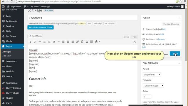 WordPress. How To Replace Google Map Made By Shortcode With The API One And Vice Versa смотреть онлайн