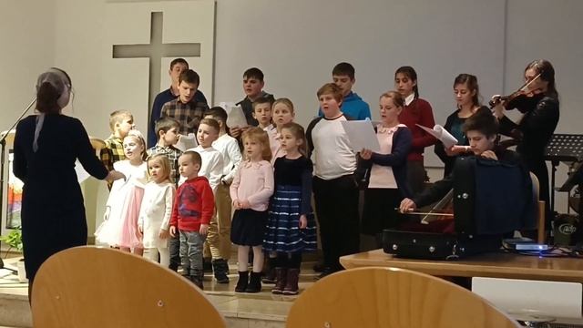 Детские Рождественские песни - О детки идите смотреть онлайн