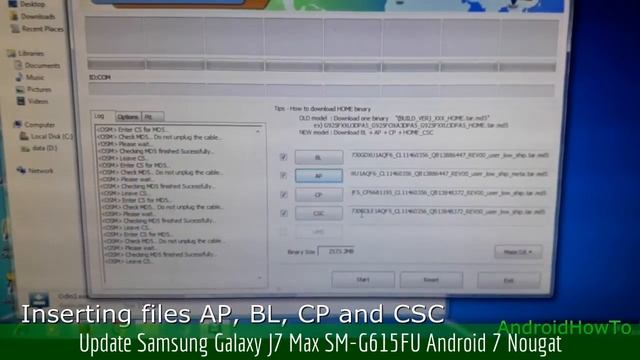 Update Samsung Galaxy J7 Max SM-G615FU Android 7 Nougat смотреть онлайн