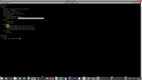 How to install Gitlab on Docker