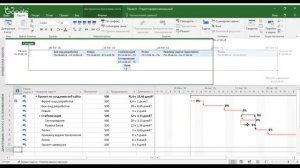 Создание и управление проектом в Microsoft Project 2016