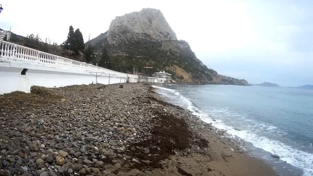 Новый Свет Крым Прогулка по ПЛЯЖУ позитива смотреть онлайн
