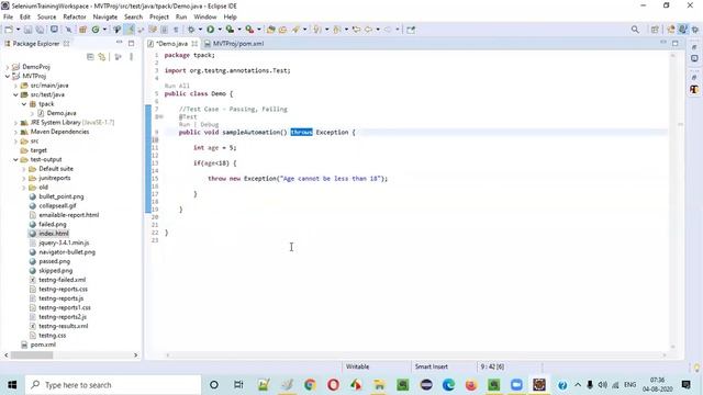 Selenium Java Training - Session 21 - TestNG (Part 1) смотреть онлайн