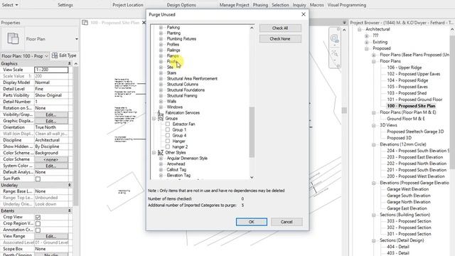 Removing CAD Drawings from Revit Project - How to delete dwg layers from imported CAD plan in Revit смотреть онлайн