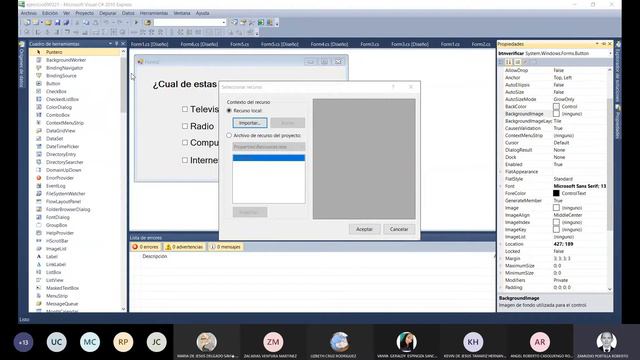 Programación Orientada a Objetos: Windows Form 10/03/21 смотреть онлайн