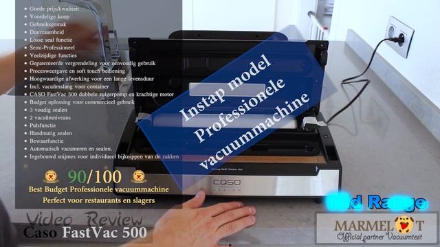 Caso FastVac 500 Review- Test смотреть онлайн