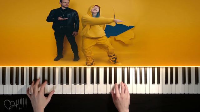 Billie Eilish - Bad guy (Easy Piano cover) смотреть онлайн