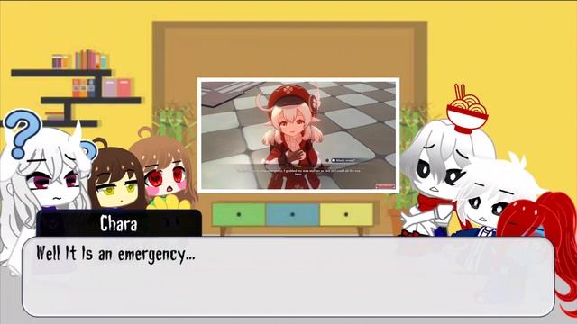 Undertale reacts to: Klee! | ORIGINAL | GCRV: Gacha Club Reaction Video смотреть онлайн