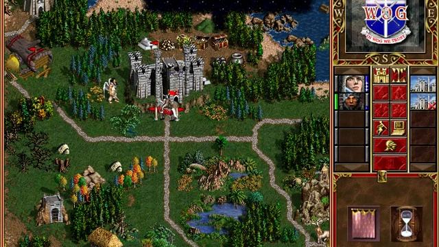 Heroes of Might & Magic III - In The Wake of Gods: The Enemy Within (The first map i have created). смотреть онлайн