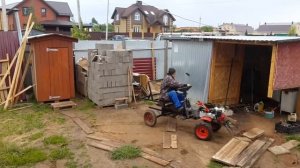 Трактор из мотоблока Угра. Начало.