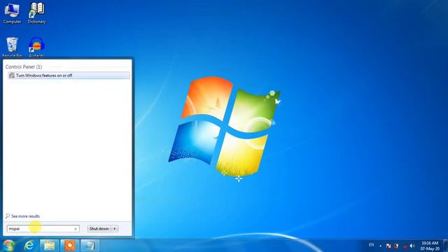 How to open ms paint in Windows 7. смотреть онлайн