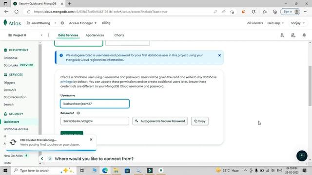 How to setup MongoDB Atlas database in the cloud | How to Install MongoDB Atlas | Hindi смотреть онлайн