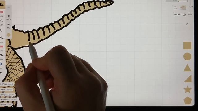 Рисунок на IPad для детей 2/ Concepts App / Кирилл Анастасин / Komikaki