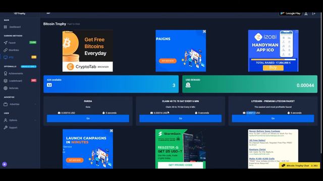 Биткоин кран - Bitcointrophy.com - выводит Shiba Inu Coin