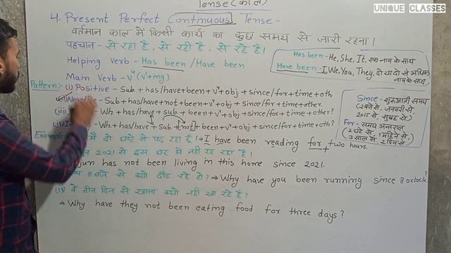 Present Perfect Continuous Tense #pattern #keywords by Ramesh Bishnoi смотреть онлайн
