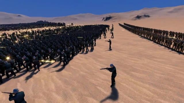 ORC ARMY vs WW2 GERMAN SOLDIERS | Ultimate Epic Battle Simulator смотреть онлайн