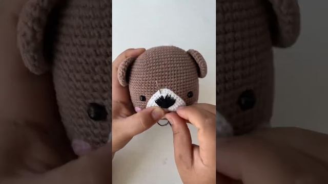 Вышивка носика игрушке амигуруми смотреть онлайн