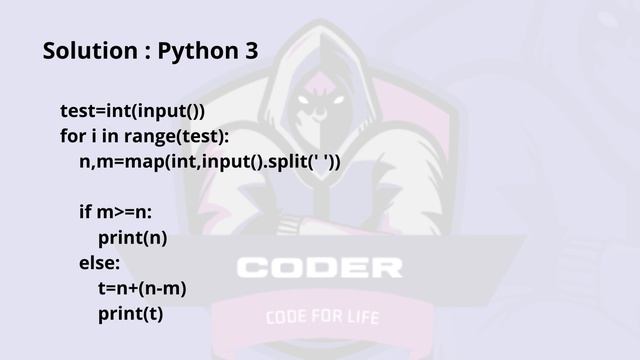 Finding Shoes Problem Code: FINDSHOES | CodeChef Solution | Python3 смотреть онлайн