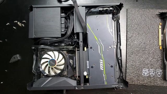 Installing MSI RTX 2080 Super inside Mini ITX Node 202 Case смотреть онлайн