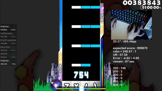 [osu!mania] The Lost Dedicated [4K] SS // 999,904 смотреть онлайн