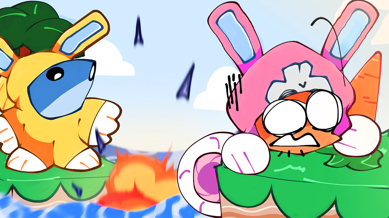 СУПЕР КРОЛИКИ ПРЕВОЗМОГАЮТ ► Super Bunny man #7 2022 смотреть онлайн