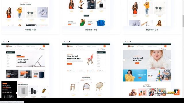 Ekocart- Multi-purpose E-commerce React Template fashion store minimal Website Builder смотреть онлайн