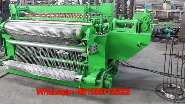 Как установить и отладить машину для точечной сварки проволочной сетки?welded wire mesh machine