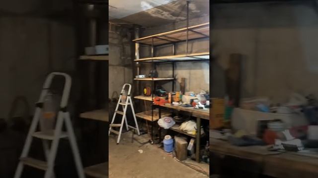 Огромный стеллаж своими руками из профильной трубы и досок дюймовки смотреть онлайн