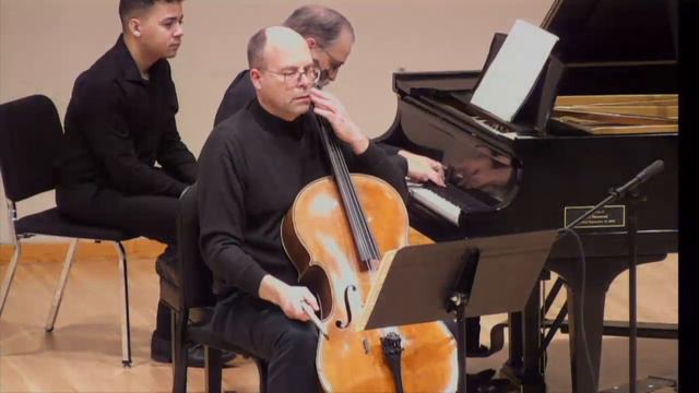Rachmaninoff Sonata in G minor, Op. 19 for Cello and Piano, mv't 4 смотреть онлайн