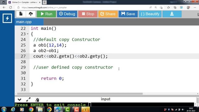 Copy Constructors in C++ | C++ Tutorials for Beginners смотреть онлайн