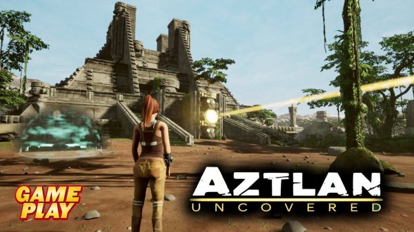 Aztlan Uncovered ★ Gameplay ★ PC Steam [ Free DEMO ] archaeological adventure puzzles game 2022