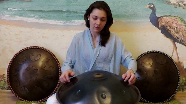 Урок игры на ханге-разные типы ударов (как сделать свою музыку выразительнее). Handpan lesson. смотреть онлайн