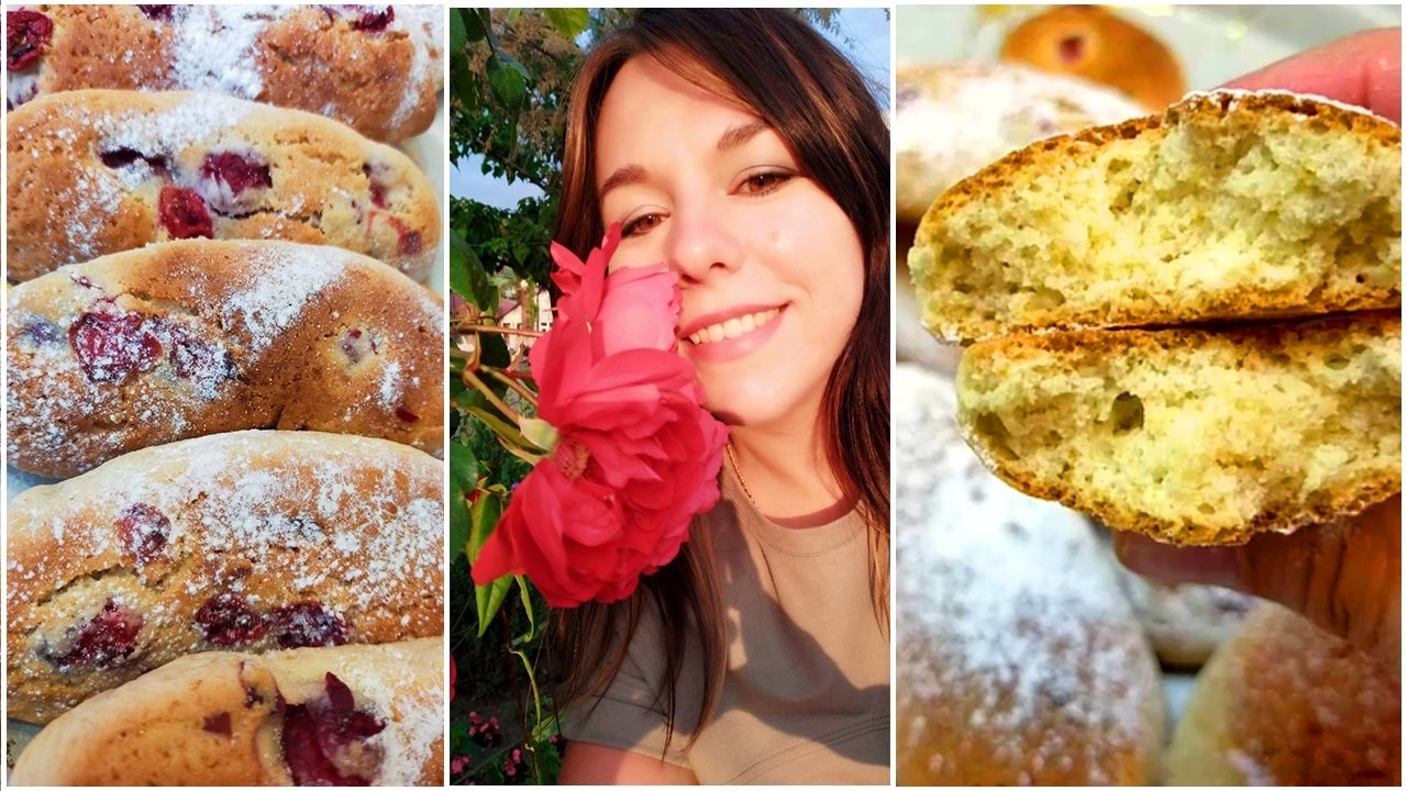 Быстрое Печенье К ЧАЮ с клюквой! Тает во рту, ароматное и рассыпчатое! Долго остается свежим