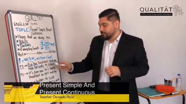 English Class: 5 “Present Simple and Present Continuous смотреть онлайн