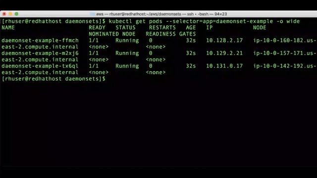 OpenShift - and Kubernetes Daemonsets смотреть онлайн