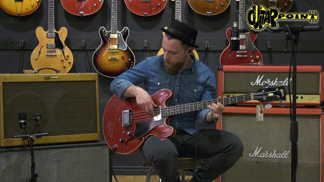 1968 Gibson EB-2 Bass - Cherry / GuitarPoint Maintal / Vintage Guitars смотреть онлайн