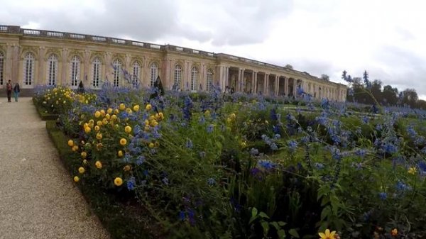 Gardens of Grand Trianon in Versailles