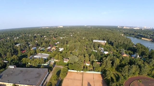 Тестовая съемка с квадрокоптера F450 naza m lite смотреть онлайн