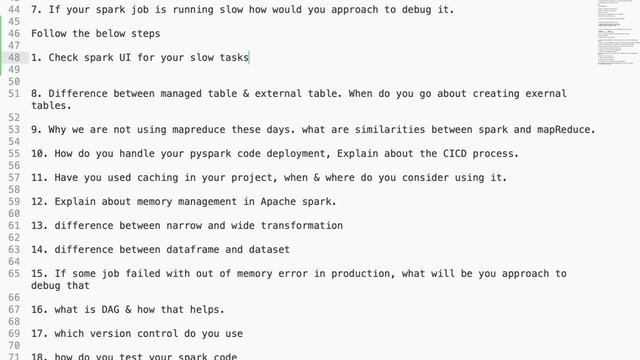 10 recently asked Pyspark Interview Questions | Big Data Interview смотреть онлайн